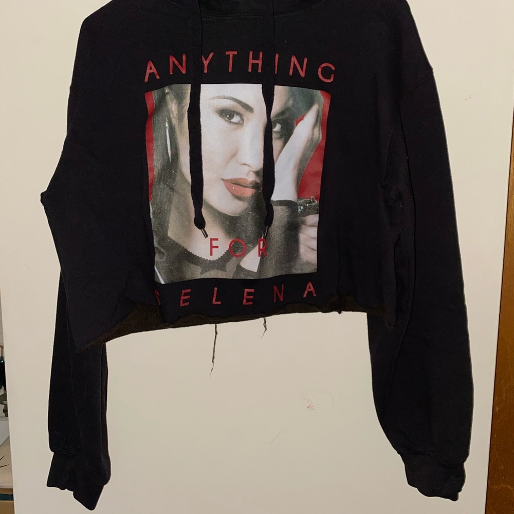 Selena Cropped Hoodie